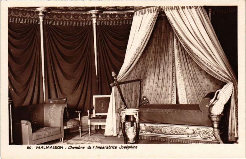 Carte postale ancienne Rueil Chambre de l'imperatrice Josephine