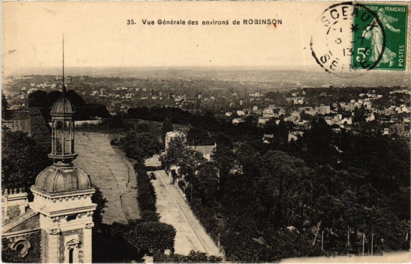 Carte postale ancienne Robinson vue generale