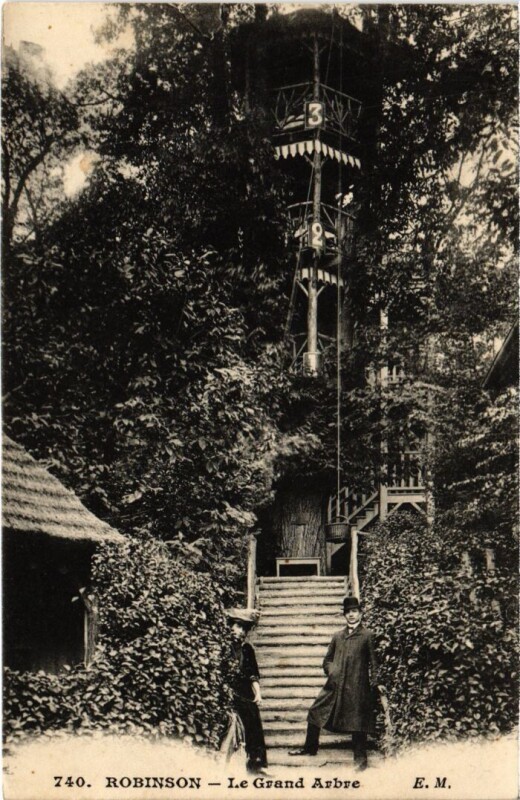 Carte postale ancienne Robinson Le Grand Arbre