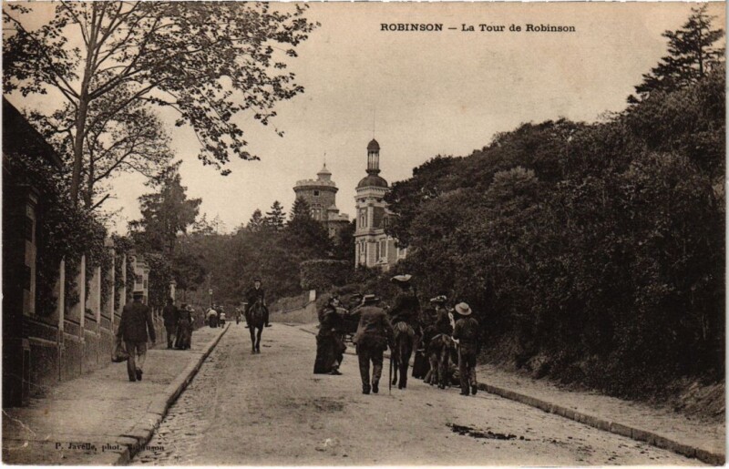 Carte postale ancienne Robinson Tour de Robinson