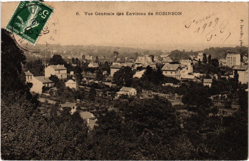 Carte postale ancienne Robinson vue generale