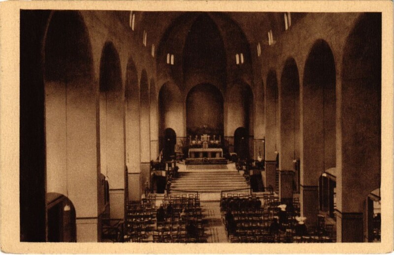 Carte postale ancienne Puteaux Eglise Notre Dame de Pitie Sainte-Mathilde à Puteaux