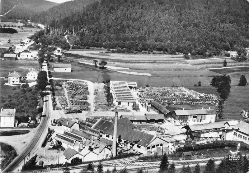 Carte postale ancienne Brouvelieures La Scierie à Brouvelieures