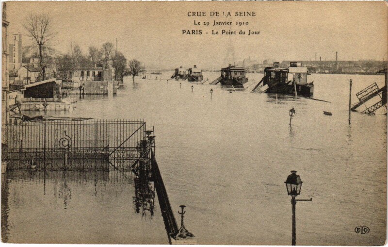 Carte postale ancienne Boulogne Le Point du Jour