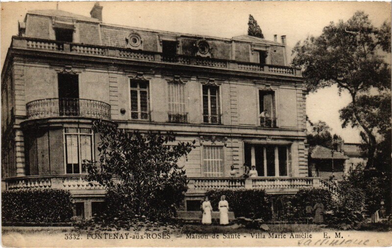 Carte postale ancienne Fontenay aux Roses Villa Marie Amelie à Fontenay-aux-Roses