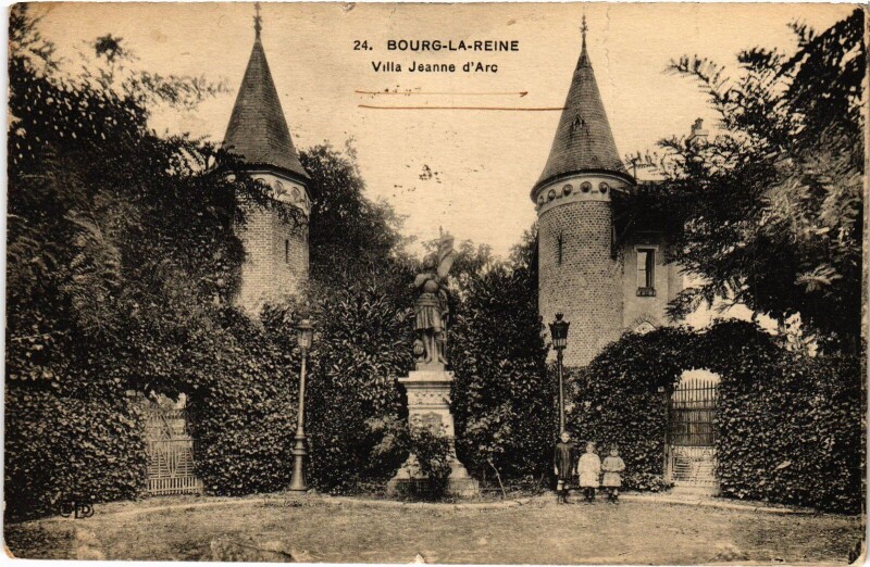 Carte postale ancienne Bourg la Reine Villa Jeanne d'Arc à Bourg-la-Reine