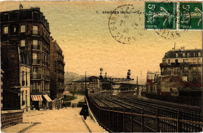 Carte postale ancienne Asnieres