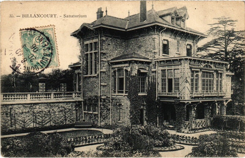 Carte postale ancienne Boulogne Sanatorium