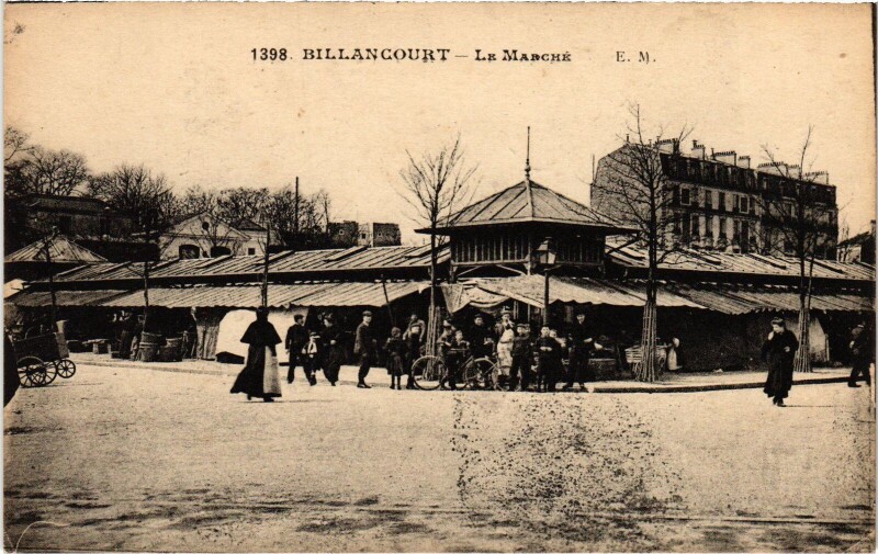 Carte postale ancienne Boulogne Le Marche
