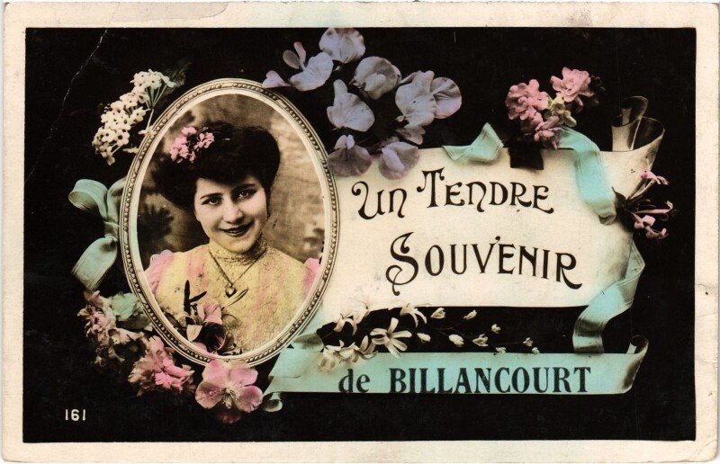 Carte postale ancienne Boulogne souvenir