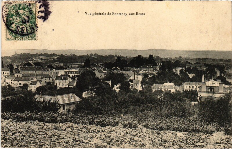 Carte postale ancienne Fontenay aux Roses vue generale à Fontenay-aux-Roses