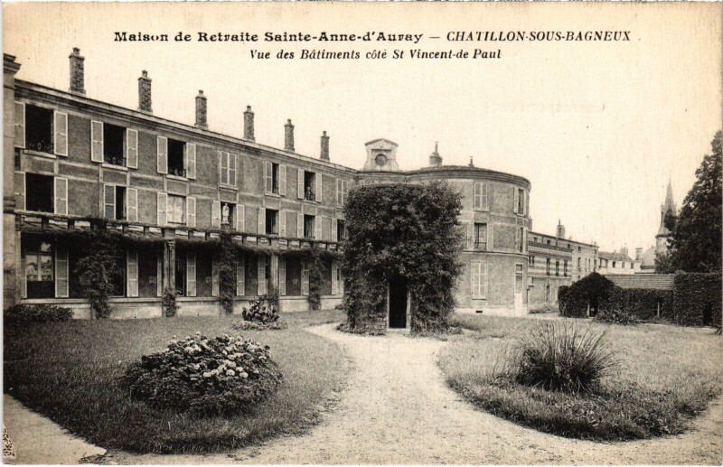 Carte postale ancienne Chatillon Maison de Retraite Sainte-Anne