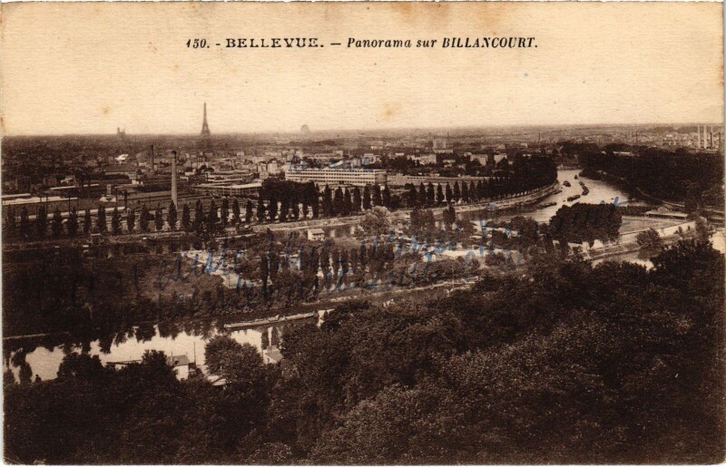 Carte postale ancienne Boulogne panorama