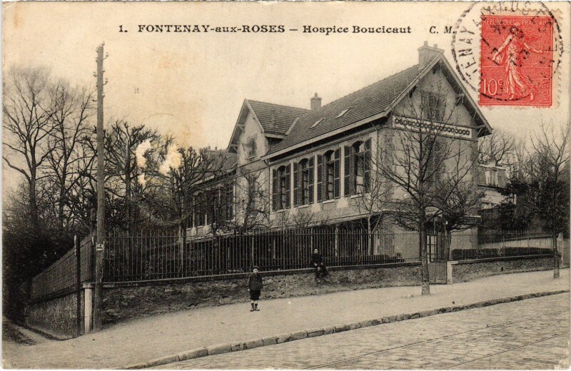 Carte postale ancienne Fontenay aux Roses Hospice Boucicaut à Fontenay-aux-Roses