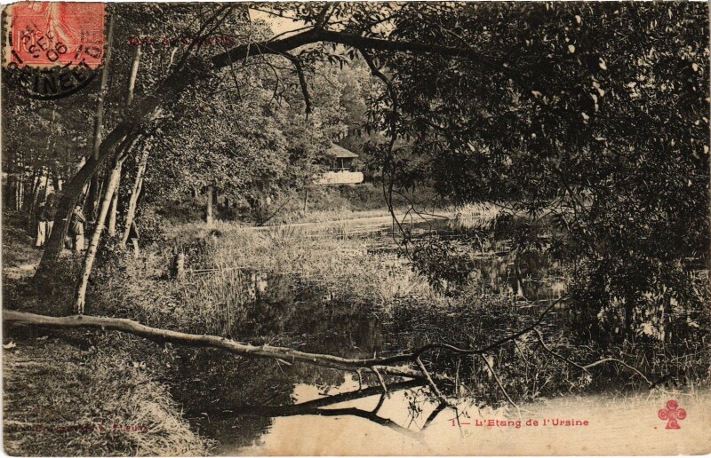 Carte postale ancienne Chaville Etang de l'Ursine à Chaville