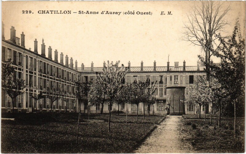 Carte postale ancienne Chatillon Sainte-Anne d'Auray cote Saint-Joseph