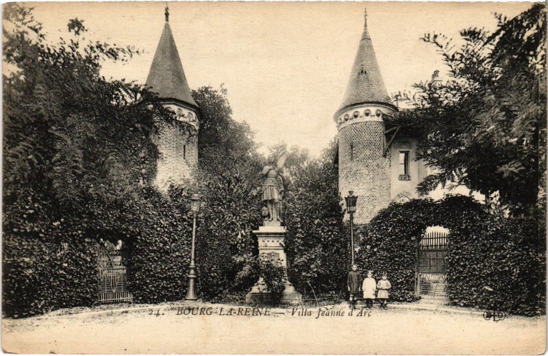Carte postale ancienne Bourg la Reine Villa Jeanne d'Arc à Bourg-la-Reine