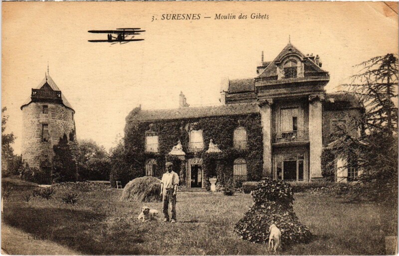 Carte postale ancienne Suresnes Moulin des Gibets à Suresnes