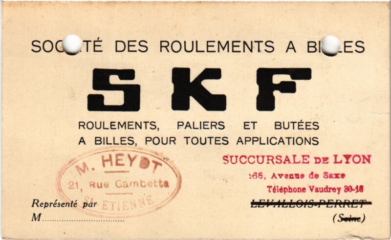 Carte postale ancienne Levallois Perret à Levallois-Perret