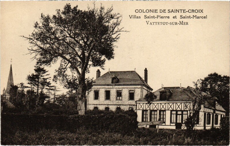 Carte postale ancienne Neuilly Villas Saint-Pierre et Saint-Marcel