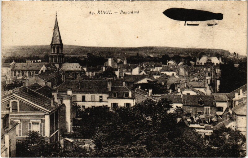 Carte postale ancienne Rueil panorama