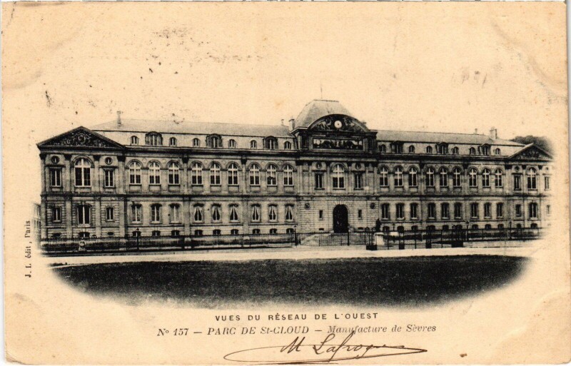 Carte postale ancienne Sevres Parc de Saint-Cloud à Saint-Cloud