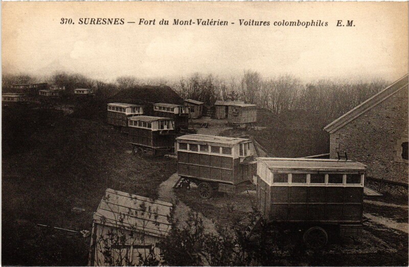 Carte postale ancienne Suresnes Fort du Mont Valerien à Suresnes