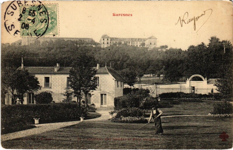 Carte postale ancienne Suresnes à Suresnes