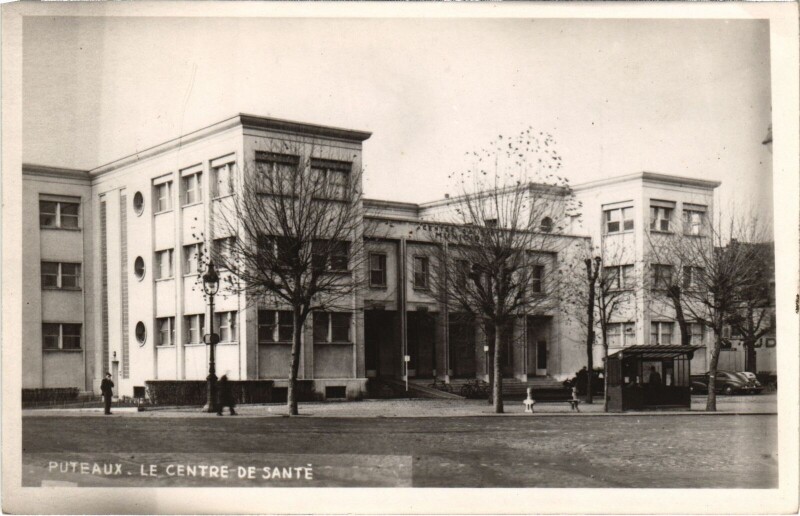 Carte postale ancienne Puteaux Le Centre de Sante à Puteaux