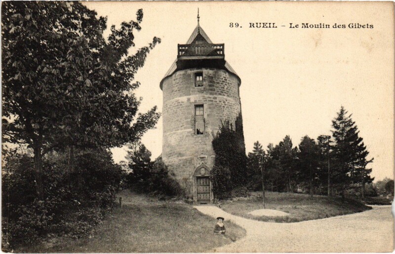 Carte postale ancienne Rueil Moulin des Gibets