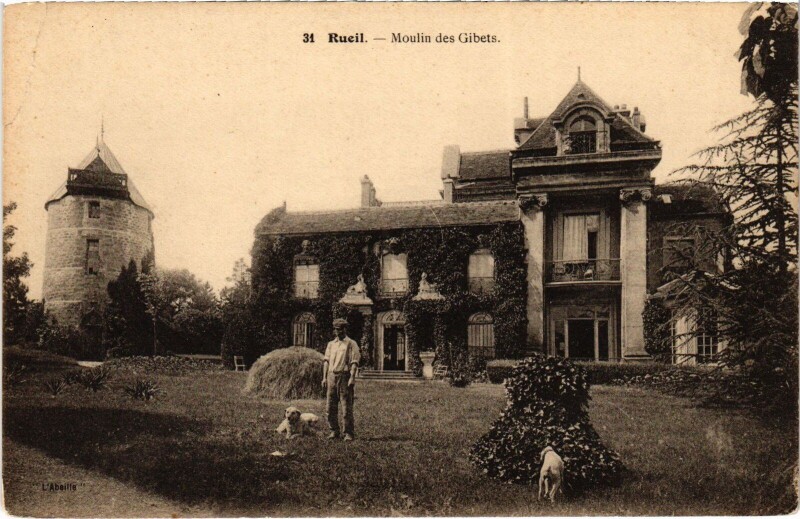 Carte postale ancienne Rueil Moulin des Gibets
