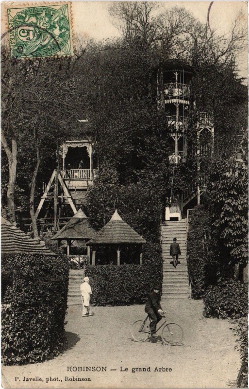Carte postale ancienne Robinson Le Grand Arbre