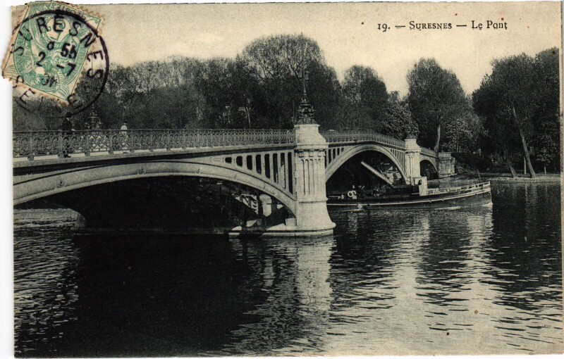 Carte postale ancienne Suresnes Mont Valerien à Suresnes