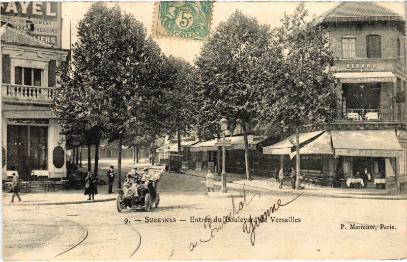 Carte postale ancienne Suresnes Le Val d'Or à Suresnes