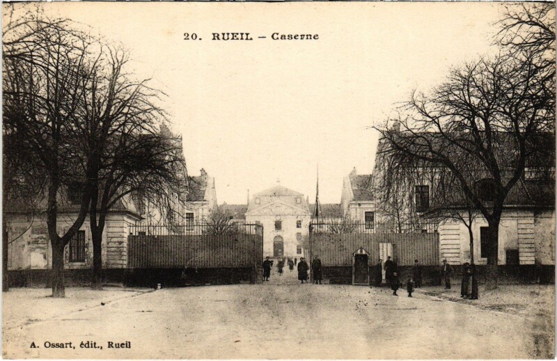 Carte postale ancienne Rueil Caserne