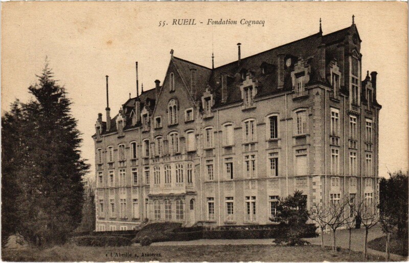 Carte postale ancienne Rueil Fondation Cognacq
