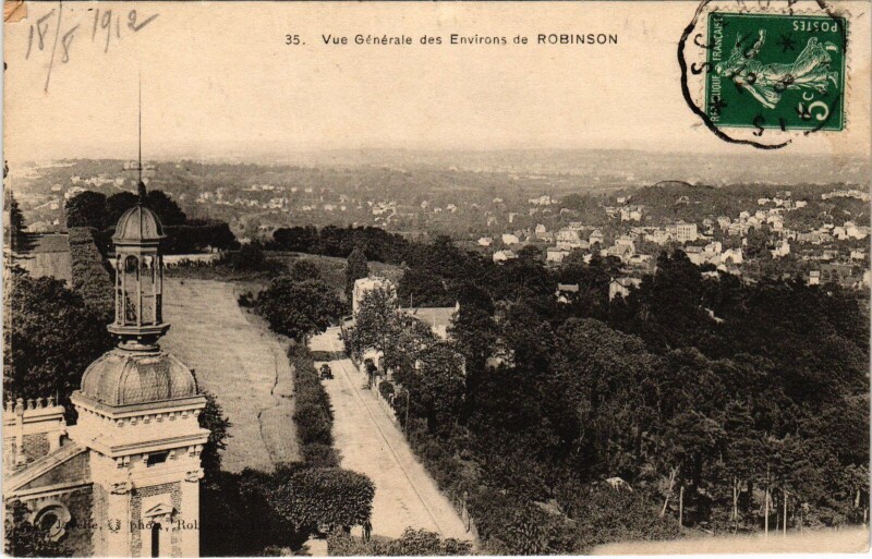 Carte postale ancienne Robinson vue generale