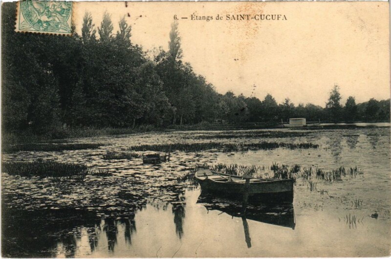 Carte postale ancienne Etangs de Saint-Cucufa