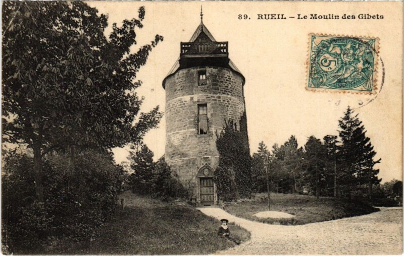 Carte postale ancienne Rueil-Malmaison Le Moulin des Gibets à Rueil-Malmaison