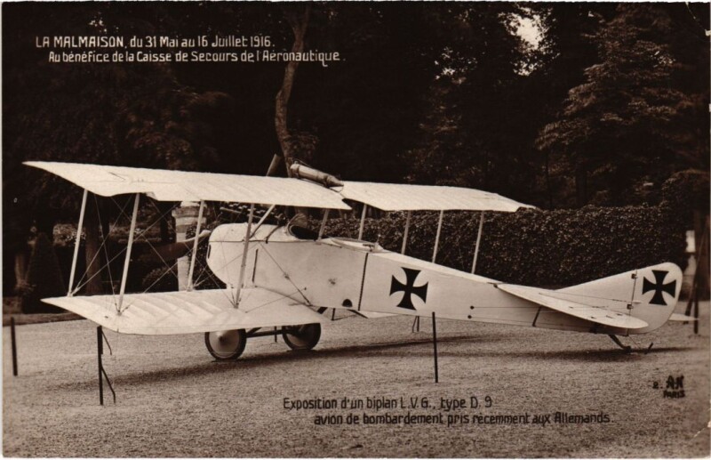Carte postale ancienne Rueil-Malmaison La Malmaison - Aviation - Exposition - Aircraft à Rueil-Malmaison