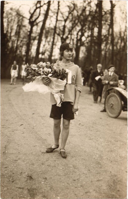 Carte postale ancienne Saint-Cloud Running Race - Photo à Saint-Cloud