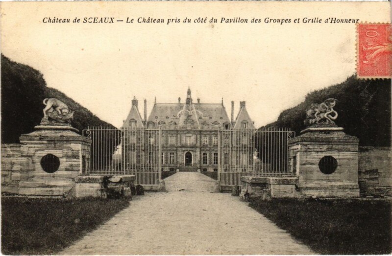 Carte postale ancienne Sceaux Le Chateau à Sceaux