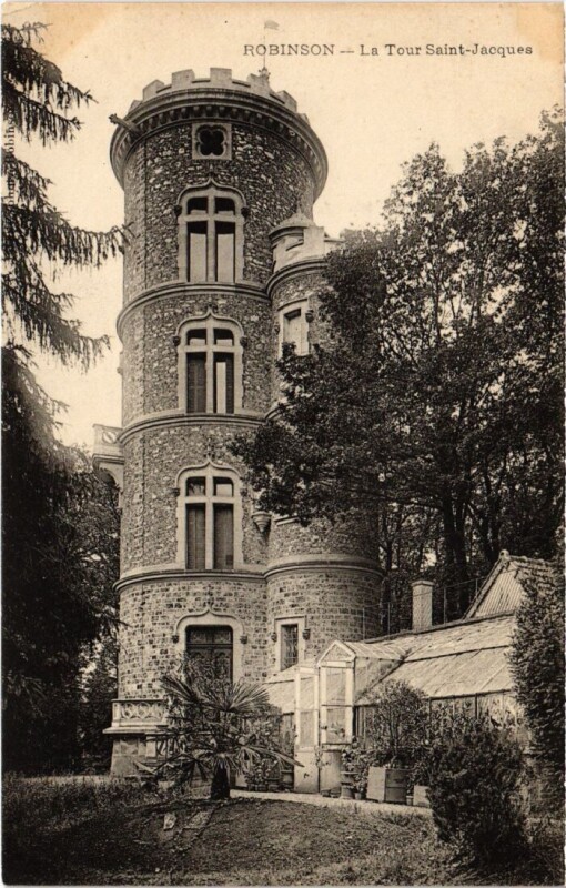 Carte postale ancienne Le Plessis-Robinson La Tour Saint-Jacques au Plessis-Robinson