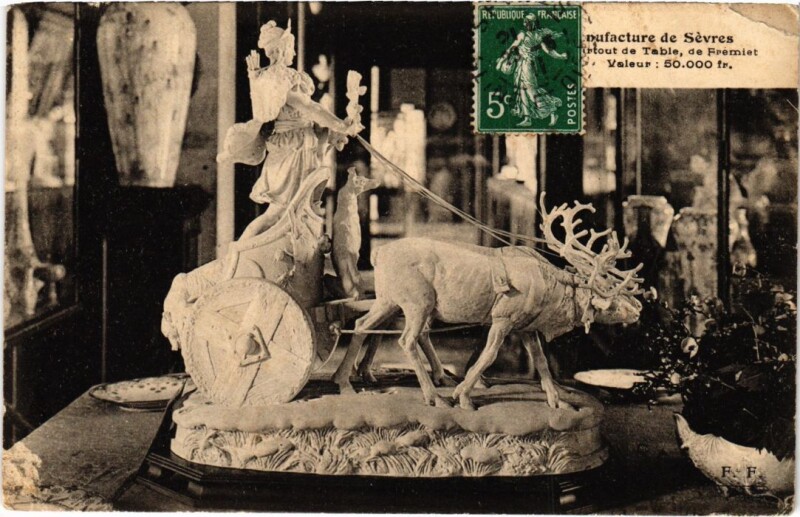 Carte postale ancienne Sevres Artwork