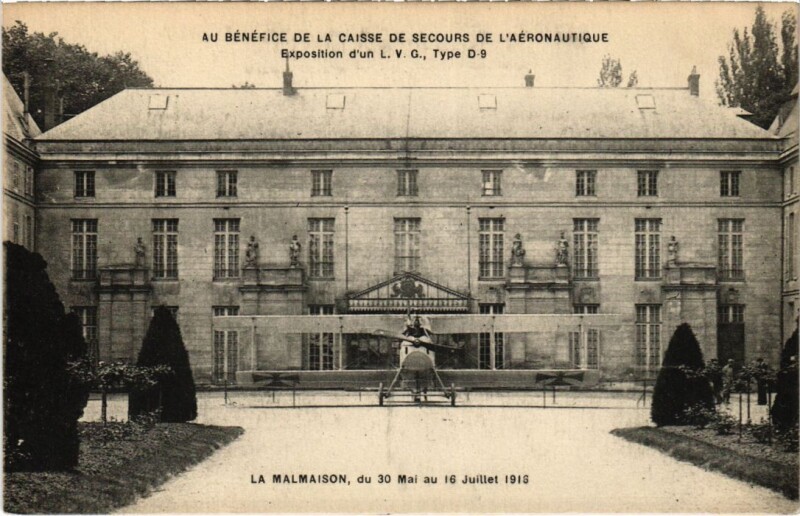 Carte postale ancienne Rueil-Malmaison Aviation - Exposition - 1916 à Rueil-Malmaison