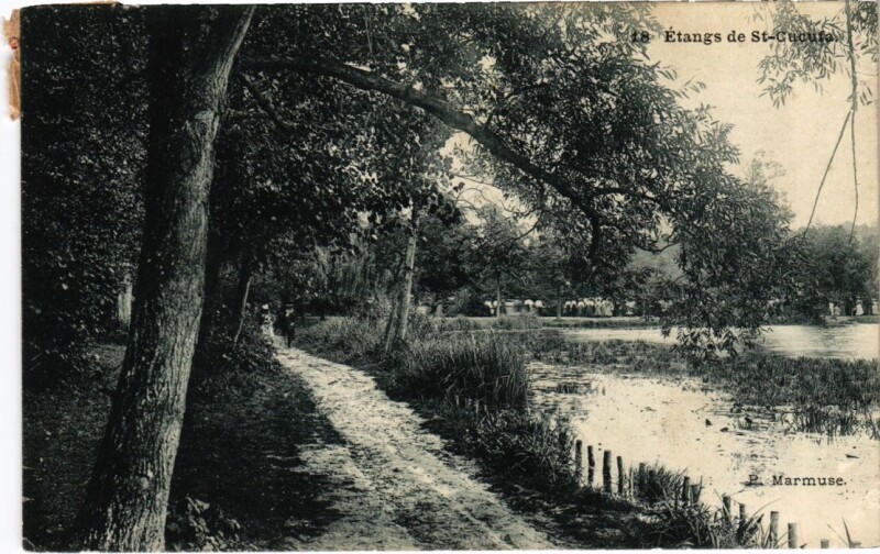 Carte postale ancienne Etangs de Saint-Cucufa