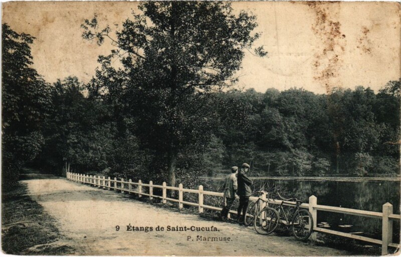 Carte postale ancienne Etangs de Saint-Cucufa