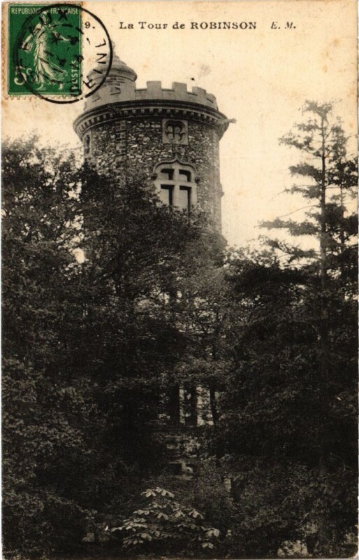 Carte postale ancienne Robinson La Tour de Robinson