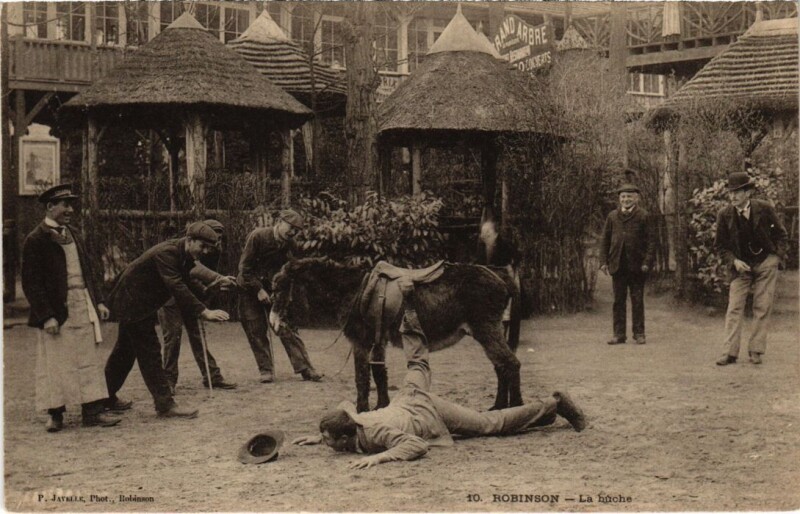 Carte postale ancienne Robinson La Buche
