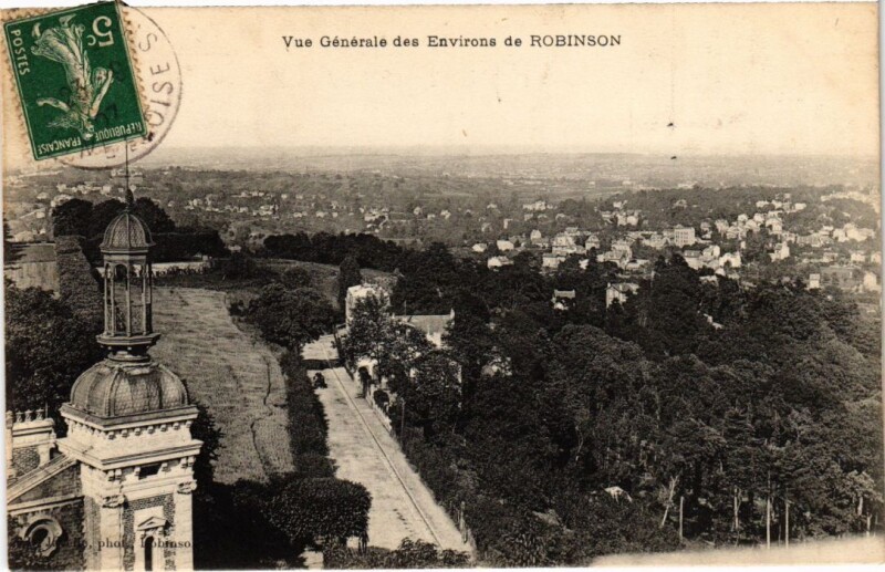 Carte postale ancienne Le Plessis-Robinson Vue Generale des Environs de Robinson au Plessis-Robinson